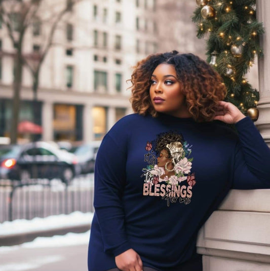 IT'S THE BLESSING FOR ME(Long Sleeve)