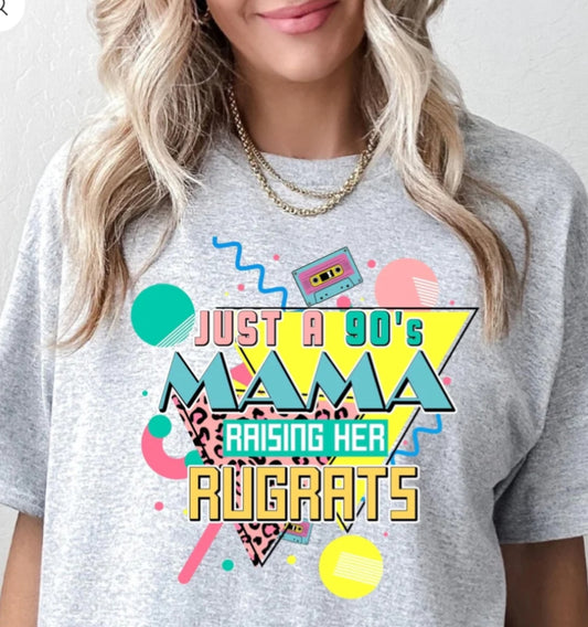 JUST A 90'S MAMA RAISING HER RUGRATS