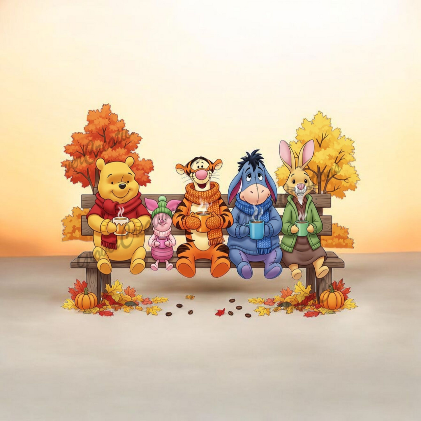 THE POOH CREW ADULT (T- SHIRT)