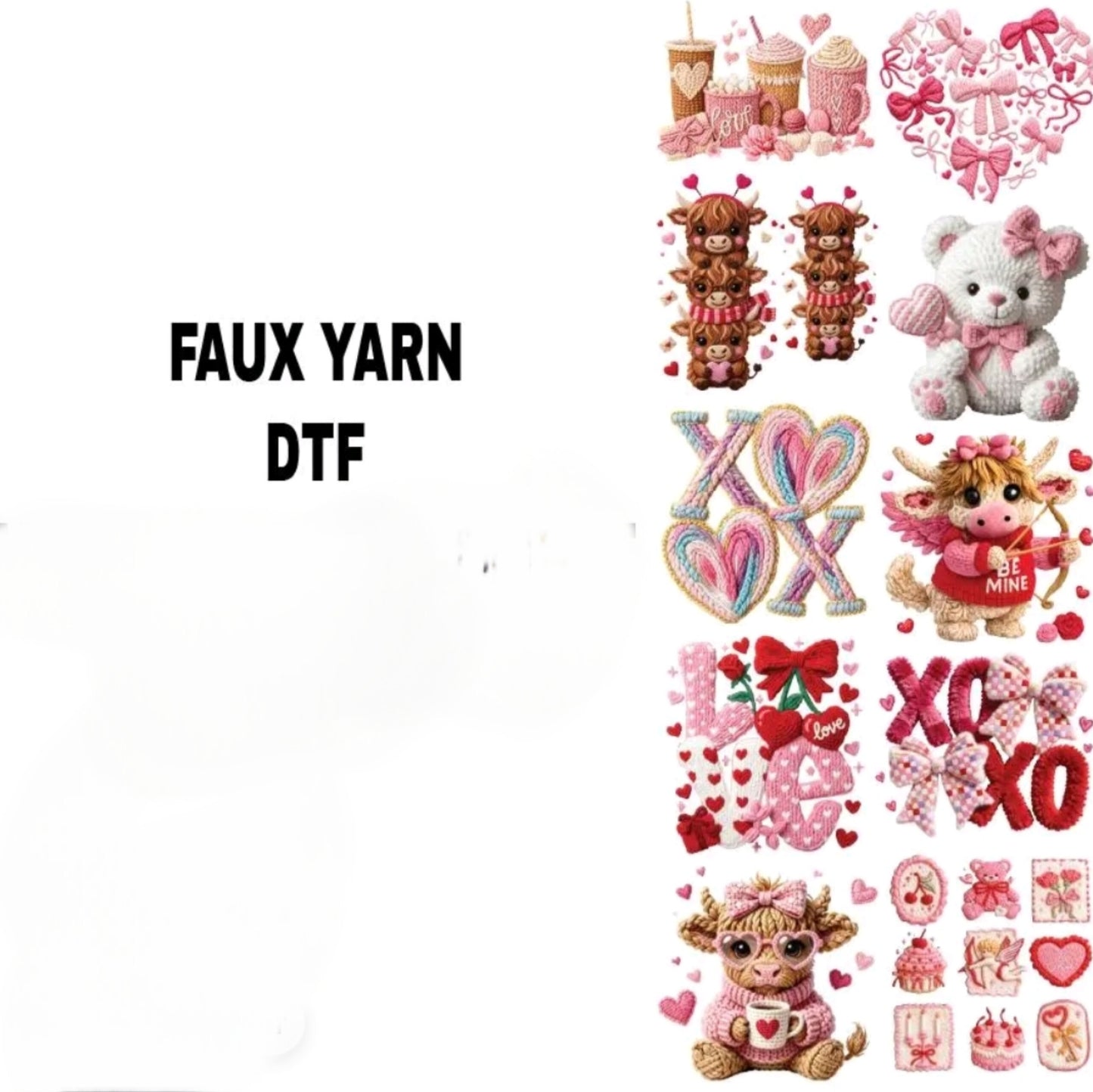 FAUX YARN DTF